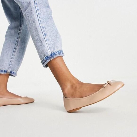 Asos Women's Nude Ballet Flats - Picture 2 of 6